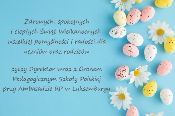 ŻYCZENIA WIELKANOCNE