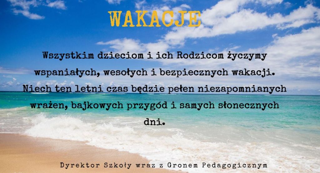 WAKACJE
