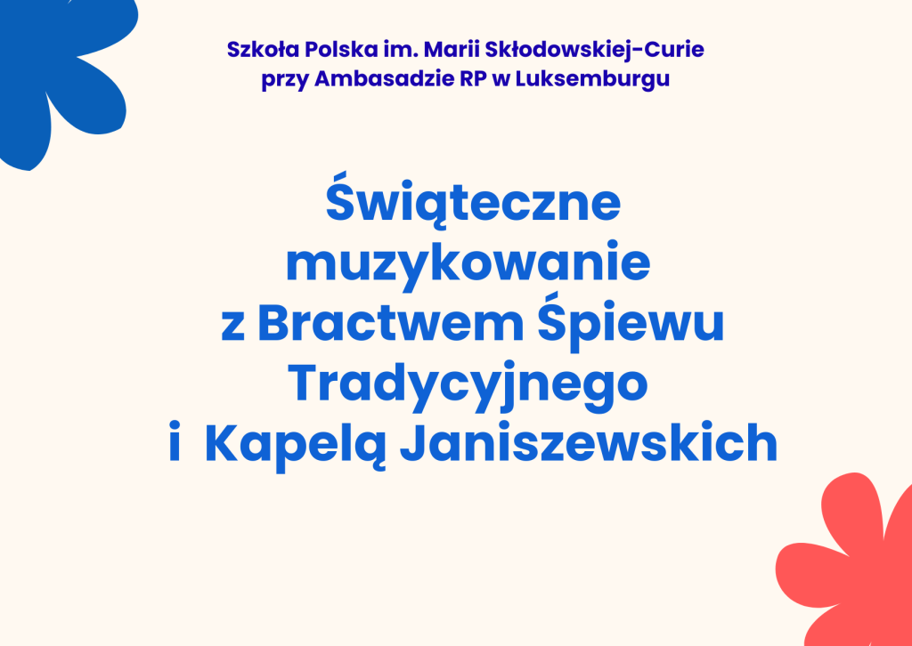 Świąteczne muzykowanie z Bractwem Śpiewu Tradycyjnego i Kapelą Janiszewskich