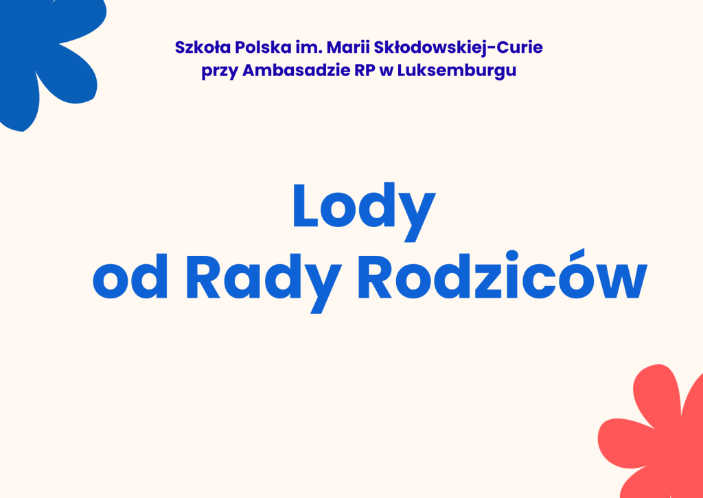 Słodka niespodzianka od Rady Rodziców